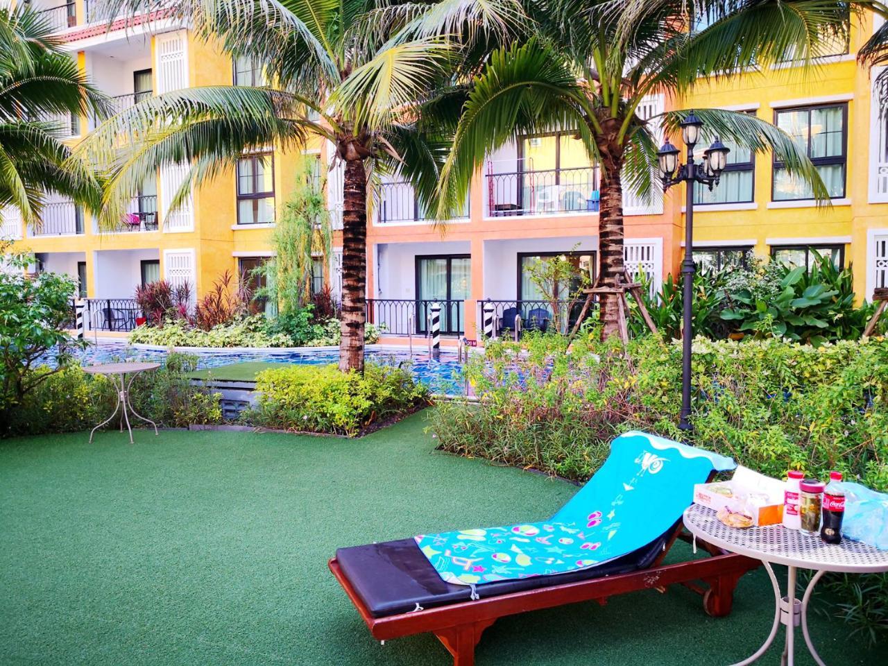 Venetian Poseidon Pool Hotel Haat Jomtien Eksteriør bilde